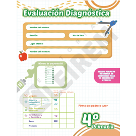 Evaluaciones 4º sin respuesta