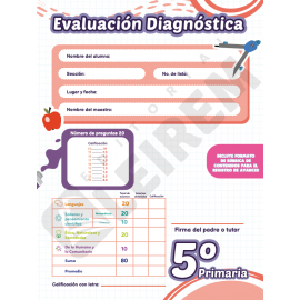 Evaluaciones 5º sin respuesta